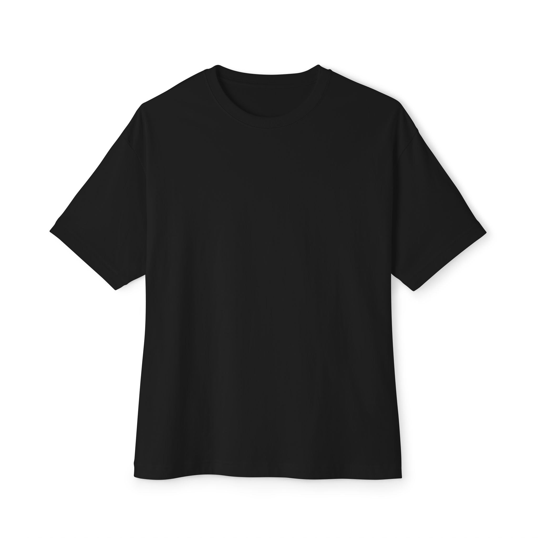 6-7 Boxy Oversized Black Tee